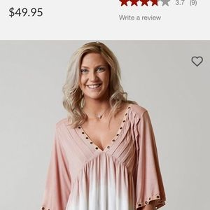 BUCKLE ombré shirt